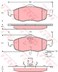 KLOCKI HAMULC. FORD MONDEO  93-00 Z CZUJ