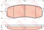 KLOCKI HAMULC. MITSUBISHI PAJERO IV  06-