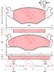 KLOCKI HAMULC. VW ASYMETRY.GRUBE